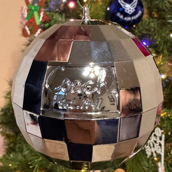 Coach Poppy disco ball ornaments 🪩. RARE 9 in - Picture 2 of 9